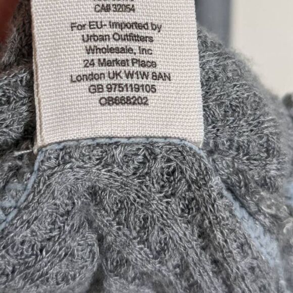 Free People Womens Laguna Thermal Waffle Knit Tunic‎ Top Size XS V-Neck FLAW - Picture 8 of 8